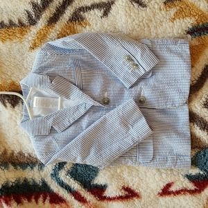 Gymboree seersucker boy blazer size 18-24M
